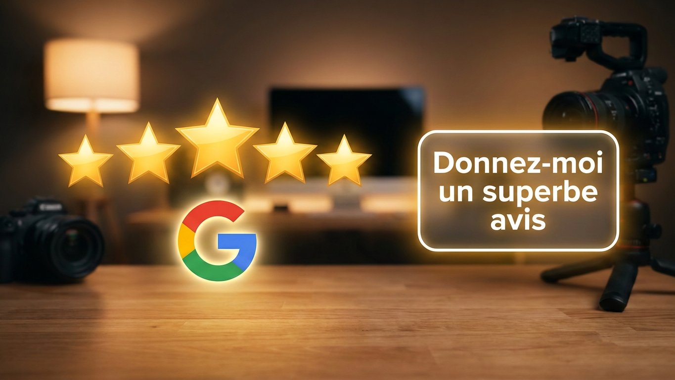 Vous aimez mon travail ? Donnez-moi un magnifique avis sur Google, merci !